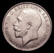 London Coins : A152 : Lot 2762 : Florin 1922 Dull Finish ESC 941, Davies 1748 dies 3E UNC/AU with some light contact marks