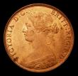 London Coins : A152 : Lot 3036 : Halfpenny 1862 No rocks to the left of the lighthouse, UNC with good lustre and some tone spots