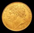 London Coins : A152 : Lot 3505 : Sovereign 1821 Marsh 5 EF and graded 65 by CGS and in their holder