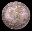 London Coins : A153 : Lot 2061 : Expedition to Vigo Bay 1702 25mm diameter in base silver by Lauffer, Obverse Bust left draped, Rever...