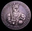 London Coins : A153 : Lot 2063 : Henry VIII Head of the Church 1545 41mm diameter cast in silver by Stuart (18th Century) Obverse: Ha...