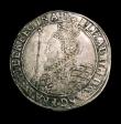 London Coins : A153 : Lot 2093 : Crown Elizabeth I Seventh Issue S.2582 mintmark 1 (1601) NVF/GF with some flan stress, the portrait ...