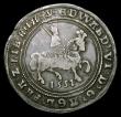 London Coins : A153 : Lot 2109 : Halfcrown Edward VI 1551 S.2479 Walking horse with plume Fine/Good Fine, Rare