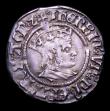 London Coins : A153 : Lot 2116 : Halfgroat Henry VII Profile issue, York Mint, Archbishop Bainbridge, keys below shield, S.2262 mintm...