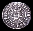 London Coins : A153 : Lot 2118 : Halfpenny Edward I London Mint, Class 3c S.1432 Near VF