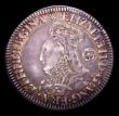 London Coins : A153 : Lot 2148 : Sixpence Elizabeth I Milled issue 1562 Large Broad Bust with small rose S.2596 mintmark Star, Good F...
