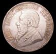 London Coins : A153 : Lot 2168 : South Africa Crown 1892 Single shaft KM#8.1 VF and nicely toned, a good problem-free example