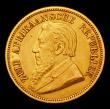 London Coins : A153 : Lot 2169 : South Africa Half Pond 1892 Double shaft KM#9.1 VF