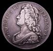 London Coins : A153 : Lot 2181 : Crown 1739 Roses ESC 122 Fine, the reverse slightly better