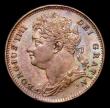 London Coins : A153 : Lot 2193 : Farthing 1826 Laureate Head Peck 1416 UNC/AU and nicely toned
