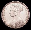 London Coins : A153 : Lot 2202 : Florin 1849 WW obliterated by linear circle ESC 802A NEF with some contact marks