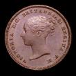 London Coins : A153 : Lot 2211 : Half Farthing 1854 Peck 1602 UNC toned with a couple of tone spots on the reverse