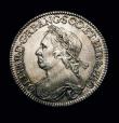 London Coins : A153 : Lot 2213 : Halfcrown 1658 Cromwell ESC 447 A/UNC and retaining much original lustre , the reverse with the attr...