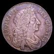 London Coins : A153 : Lot 2214 : Halfcrown 1679 ESC 481 VF or slightly better, nicely toned with some light haymarking