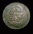 London Coins : A153 : Lot 2218 : Halfcrown 1723 SSC ESC 592 NEF with a small flaw on the edge by GEORGIVS