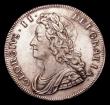 London Coins : A153 : Lot 2219 : Halfcrown 1732 Roses and Plumes ESC 596 GF/NVF