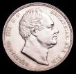 London Coins : A153 : Lot 2226 : Halfcrown 1834 WW in script ESC 662 EF or near so with some light contact marks