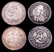 London Coins : A153 : Lot 2247 : Maundy a 3-part set 1679 Fourpence ESC 1851 VF the reverse with some spots, Threepence ESC 1970 Fine...