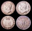 London Coins : A153 : Lot 2256 : Maundy Odds James II (4) Threepences (2) 1685 ESC 1980, Good Fine, toned, 1687 7 over 6 ESC 1983 Goo...