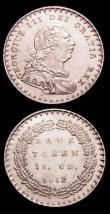 London Coins : A153 : Lot 2269 : One Shilling and Sixpence Bank Tokens (2) 1812 Bust type ESC 971 EF with some contact marks, 1812 He...