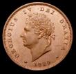 London Coins : A153 : Lot 2271 : Penny 1825 Peck 1420 UNC toned with a hint of lustre and a couple of small rim nicks, scarce in this...