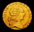 London Coins : A153 : Lot 2275 : Quarter Guinea 1762 3741 VF creased and expertly straightened with little trace of the crease remain...