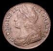 London Coins : A153 : Lot 2286 : Shilling 1739 Roses ESC 1201 EF with a subtle old tone, some light haymarks barely detract