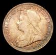 London Coins : A153 : Lot 2293 : Shilling 1900 ESC 1369 UNC with a deep and colourful tone