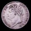 London Coins : A153 : Lot 2305 : Sixpence 1826 Shield in Garter ESC 1660 NVF Rare