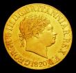 London Coins : A153 : Lot 2310 : Sovereign 1820 Short date figures, closely spaced, with open 2, as Marsh 4, similar type to the Bent...