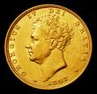 London Coins : A153 : Lot 2312 : Sovereign 1827 Marsh 12 VF/GVF with some contact marks