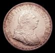 London Coins : A153 : Lot 2333 : Three Shilling Bank Token 1812 Bust type ESC 415 AU/UNC and lustrous, the obverse with some light co...