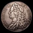 London Coins : A153 : Lot 2540 : Crown 1743 Roses ESC 124 Good Fine