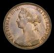London Coins : A153 : Lot 3101 : Halfpenny 1874 Freeman 315 dies 9+I A/UNC with traces of lustre, slabbed and graded CGS 70Ex-Croydon...