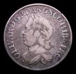 London Coins : A153 : Lot 3211 : Shilling 1658 Cromwell ESC 1005 Fine with some scratches on the obverse