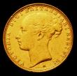 London Coins : A153 : Lot 3468 : Sovereign 1883M George and the Dragon Marsh 105 Fine, Ex-jewellery