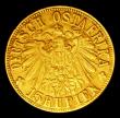 London Coins : A153 : Lot 989 : German East Africa 15 Rupien 1916T KM#16.1 Right arabesque ends below T of OSTAFRIKA, Ex-Jewellery, ...
