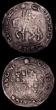 London Coins : A154 : Lot 1621 : Halfcrowns Charles I (2) Group III Third Horseman S.2773 mintmark Crown Good Fine, Group V under Par...