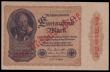 London Coins : A154 : Lot 170 : Germany - Weimar Republic Fifth Issue 1000 Marks 15 December 1922 with single prefix 1P 933911 Pick ...