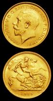 London Coins : A154 : Lot 2110 : Half Sovereigns (2) 1911 Marsh 526 EF/NEF, 1915S Marsh 540 EF