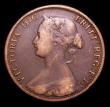London Coins : A154 : Lot 2298 : Halfpenny 1862 Die Letter A Freeman 290A dies 7+G better than VG with all major details clear, Very ...
