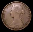 London Coins : A154 : Lot 2299 : Halfpenny 1862 Die Letter C Freeman 288A dies 7+F VG or better, Very Rare 
