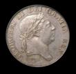London Coins : A154 : Lot 3033 : Three Shilling Bank Token 1812 Head type ESC 416 UNC and attractively toned, slabbed and graded CGS ...