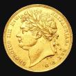 London Coins : A155 : Lot 1424 : Sovereign 1821 Marsh 5 NEF