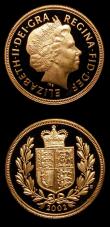London Coins : A155 : Lot 1630 : Sovereigns (2) 2002 Proof and 2005 Proof both nFDC