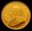 London Coins : A155 : Lot 2313 : South Africa Krugerrand 1975 toned EF