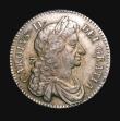 London Coins : A155 : Lot 588 : Halfcrown 1680 ESC 485 VF/GVF, with a pleasant underlying tone, Very rare and rated R3 by ESC, proba...