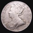 London Coins : A155 : Lot 602 : Halfcrown 1704 Plumes ESC 570 Near Fine/Fine, Rare