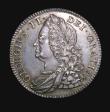 London Coins : A155 : Lot 609 : Halfcrown 1743 Roses, U for V in GEORGIUS ESC 603A Choice EF/GEF with a most attractive grey tone wi...