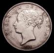 London Coins : A155 : Lot 621 : Halfcrown 1874 Plain 4 in date ESC 692 NEF with some contact marks, the obverse with some uneven ton...